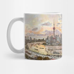 Shanghai. Pudong. China Mug